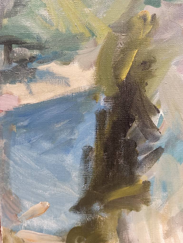 Original Expressionism Landscape Painting by Andrey Tukhvatullin