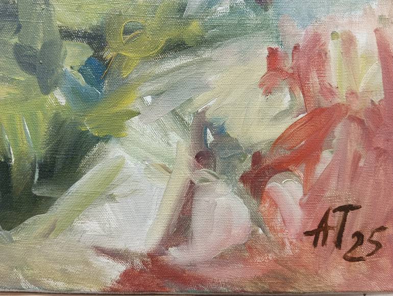 Original Expressionism Landscape Painting by Andrey Tukhvatullin