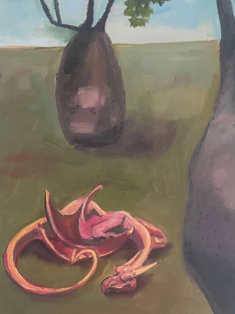 Original Conceptual Fantasy Painting by Victoria Kukuy