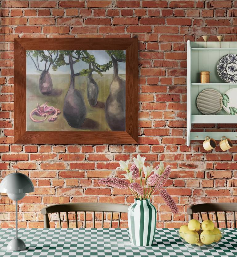 Original Conceptual Fantasy Painting by Victoria Kukuy
