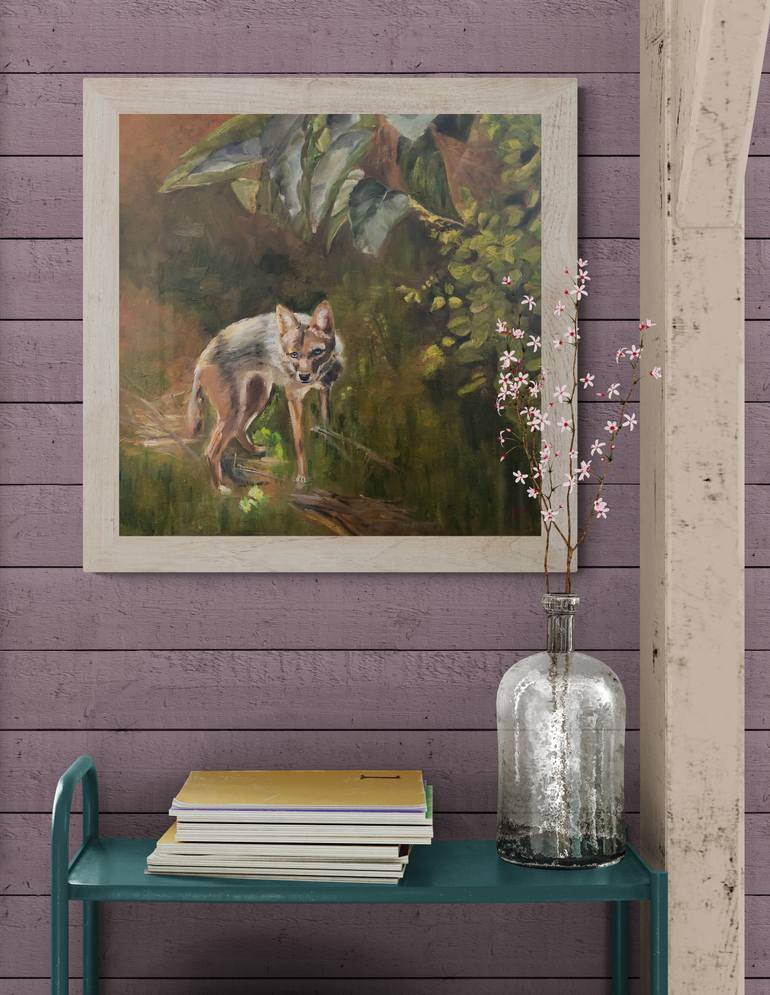 Original Figurative Animal Painting by Victoria Kukuy