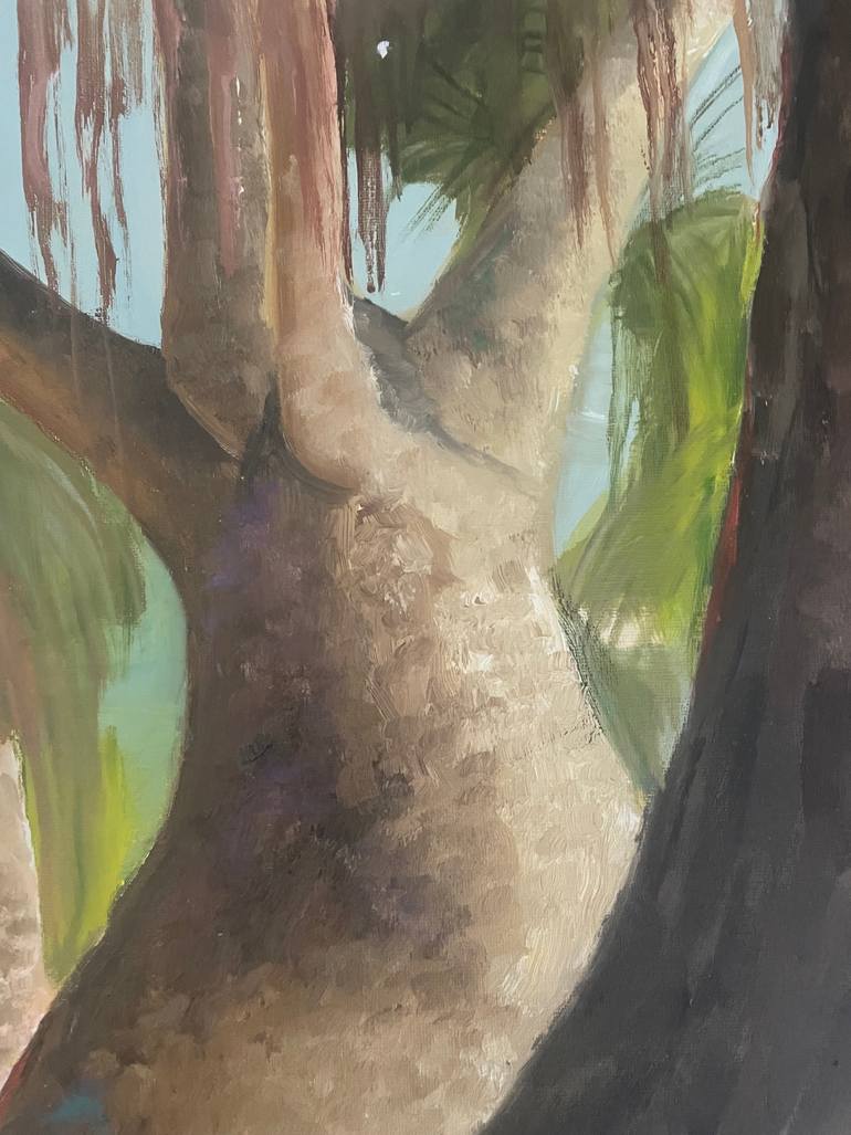 Original Conceptual Landscape Painting by Victoria Kukuy