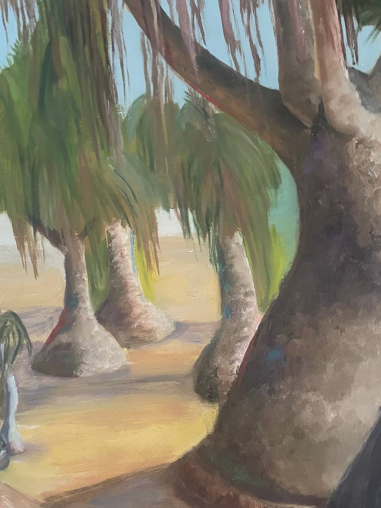 Original Conceptual Landscape Painting by Victoria Kukuy