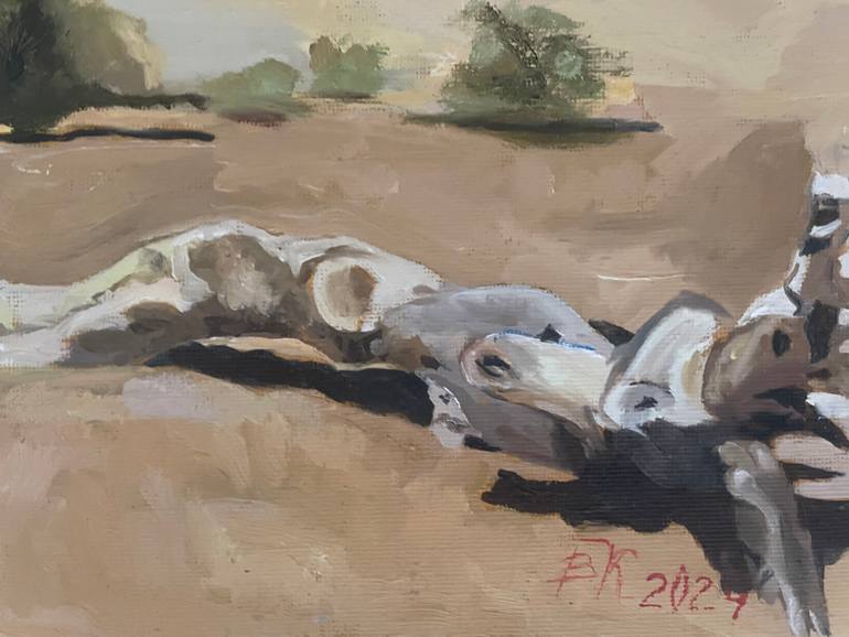 Original Contemporary Landscape Painting by Victoria Kukuy