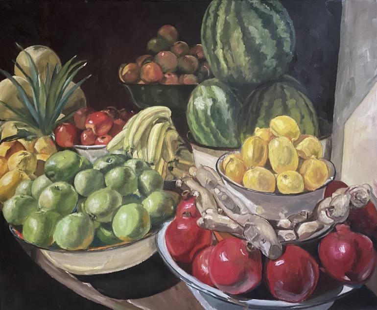 Print of Classicism Food & Drink Paintings by Victoria Kukuy