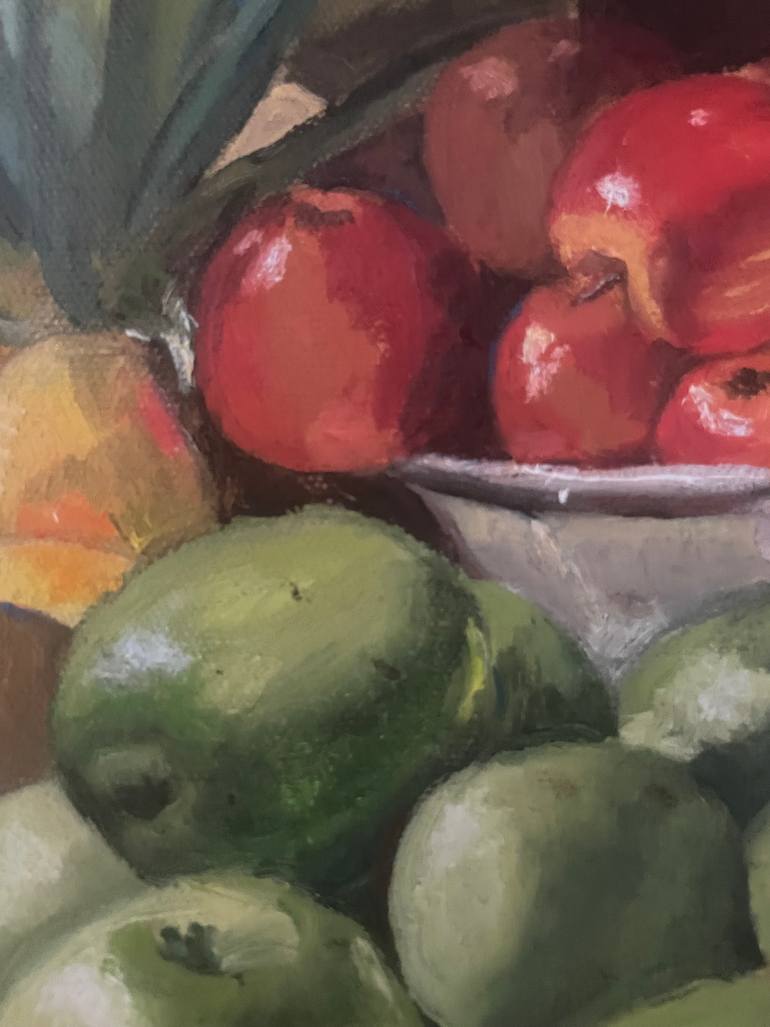 Original Classicism Food & Drink Painting by Victoria Kukuy