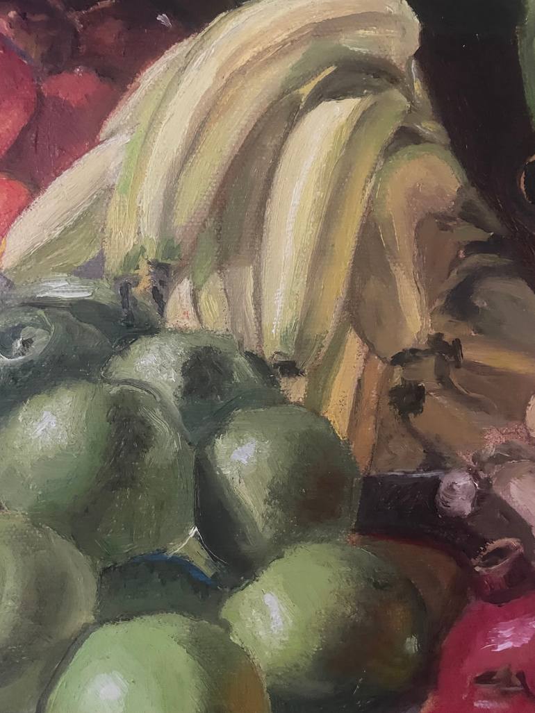 Original Classicism Food & Drink Painting by Victoria Kukuy