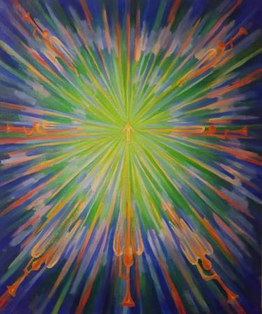 Original Abstract Light Paintings by Hayrapet Boyajyan