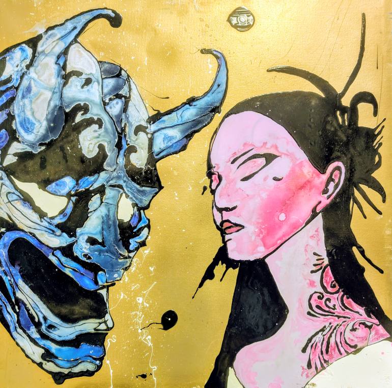 Original  Painting by michele fontana