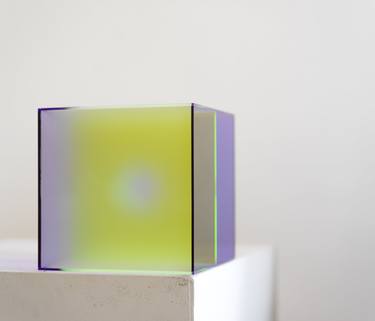 Original Contemporary Geometric Sculpture by Benedicte De Meeus