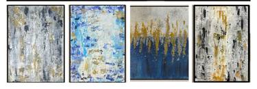 Original Art Deco Abstract Painting by Yash Vishwakarma