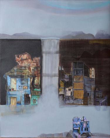 Original Abstract Expressionism Landscape Paintings by Jigisha Mulaye