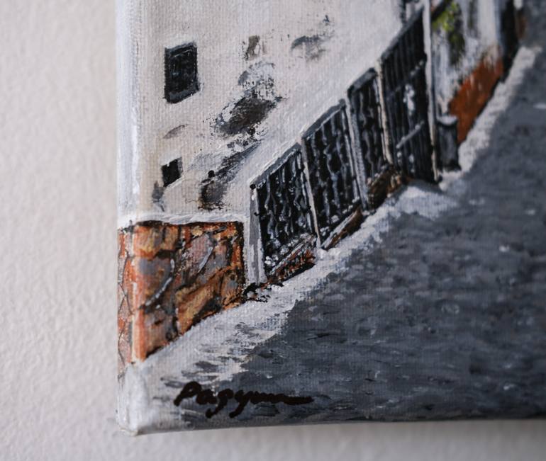 Original Contemporary Cities Painting by Iuliia Radunskaia