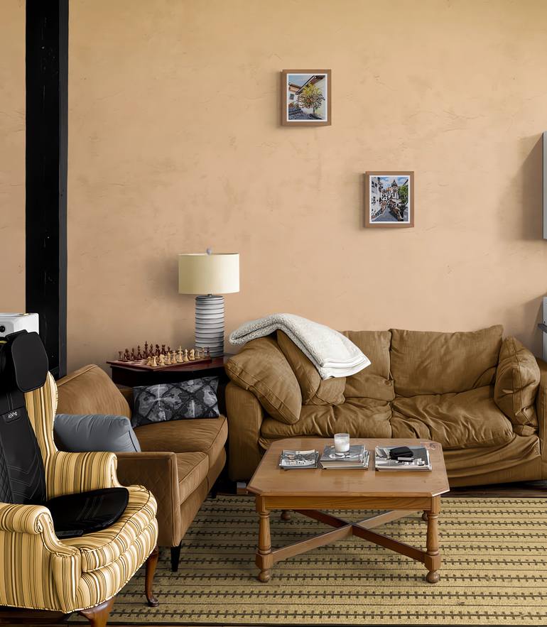 Original Contemporary Cities Painting by Iuliia Radunskaia