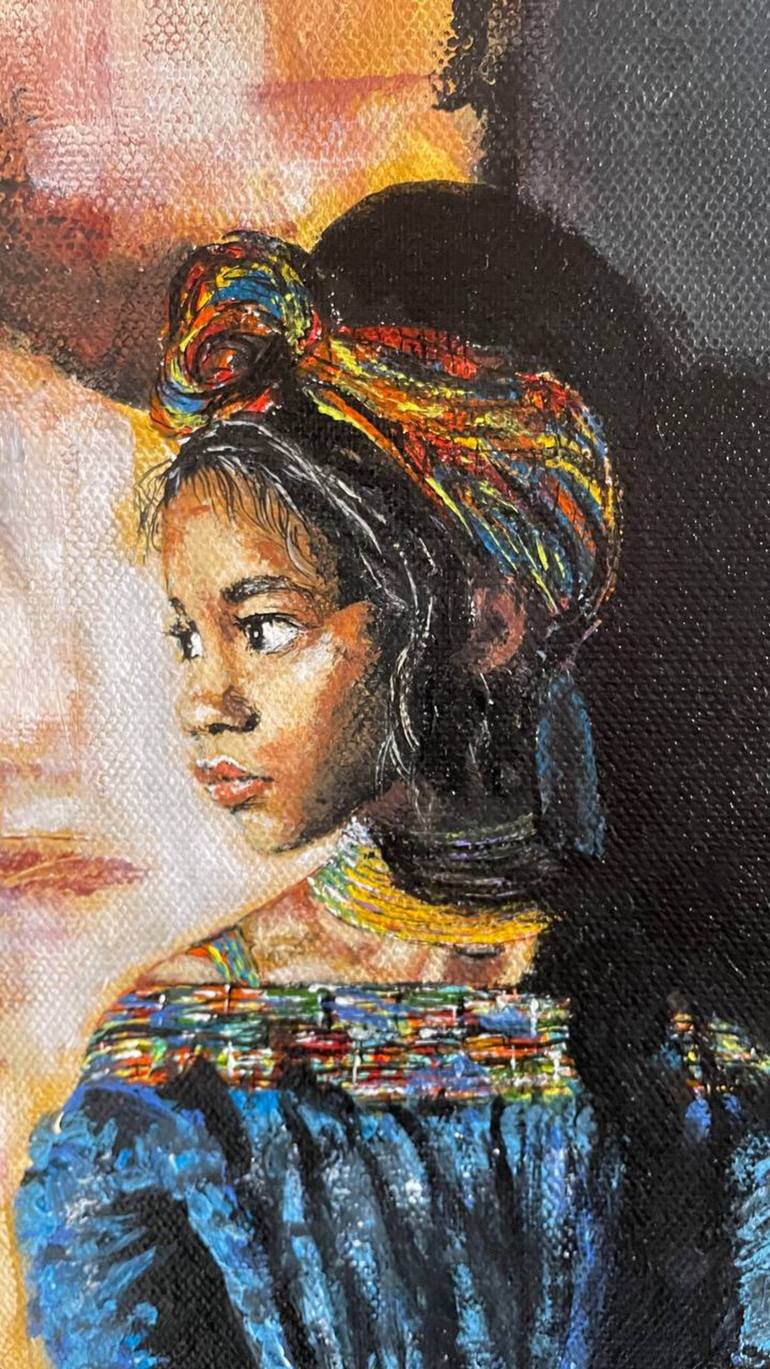 Original Contemporary Women Painting by Iuliia Radunskaia