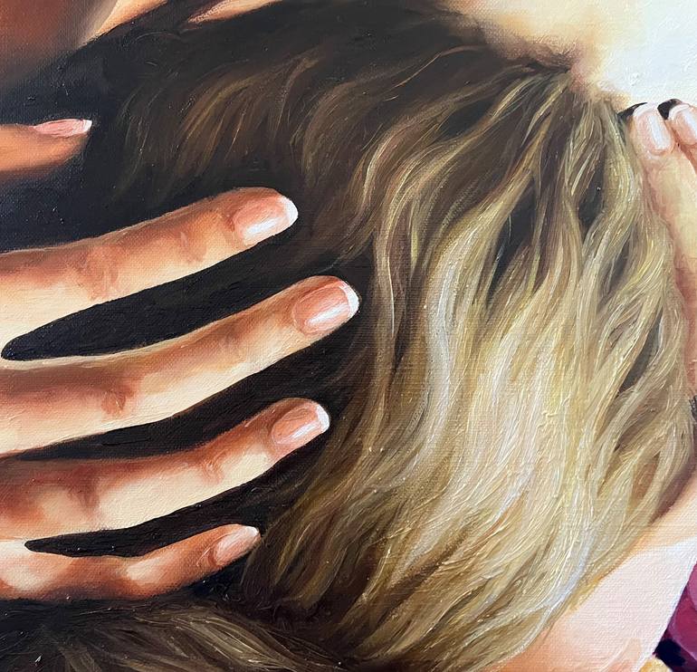Original Figurative Floral Painting by Trisha Lambi