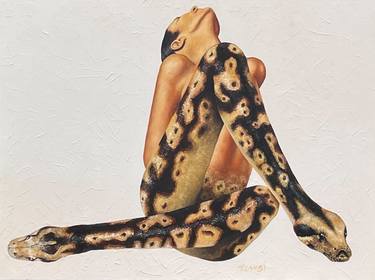 Original Figurative Nude Paintings by Trisha Lambi