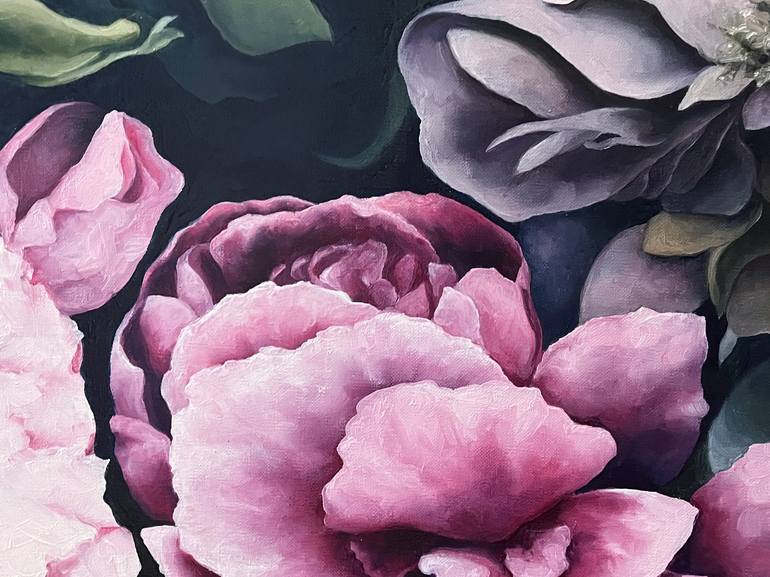 Original Floral Painting by Trisha Lambi