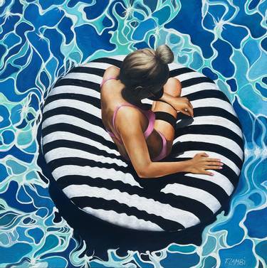 Original Contemporary People Painting by Trisha Lambi