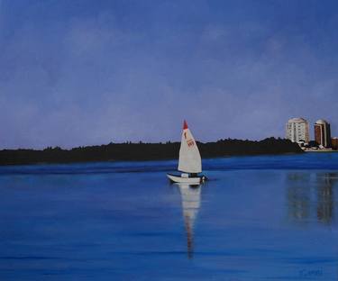 Original Realism Seascape Paintings by Trisha Lambi