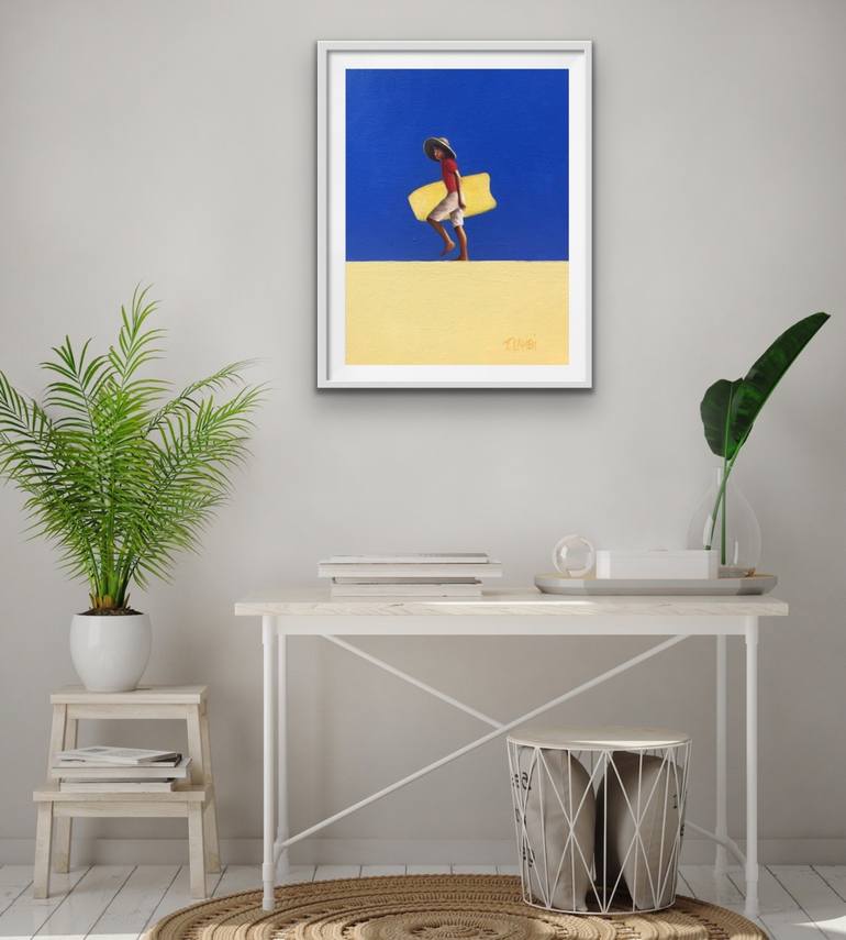 Original Beach Painting by Trisha Lambi