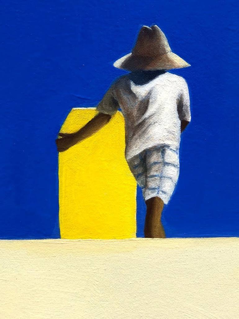 Original Figurative Beach Mixed Media by Trisha Lambi