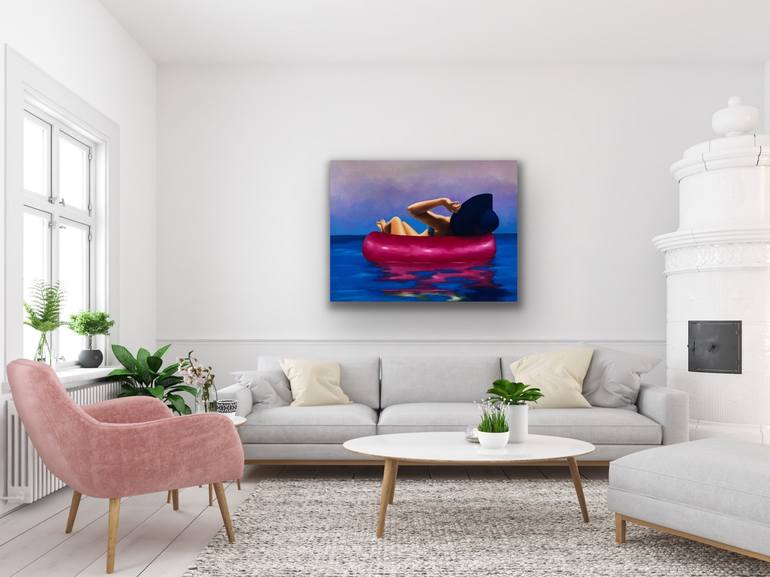 Original Figurative Seascape Painting by Trisha Lambi