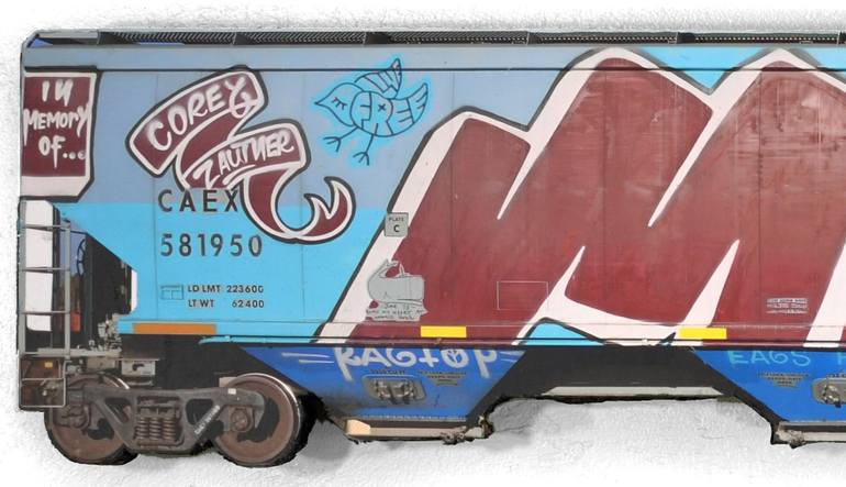 Original Street Art Graffiti Mixed Media by Sandy Sanders