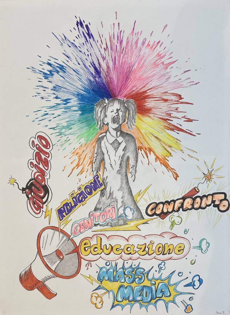 Print of Pop Art Pop Culture/Celebrity Paintings by Zelia Mascia
