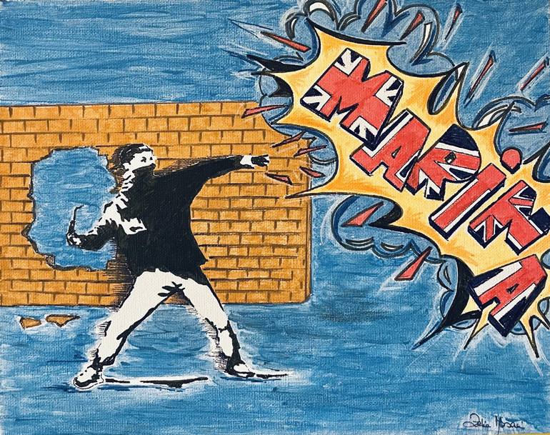 Print of Pop Art Graffiti Paintings by Zelia Mascia