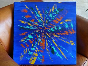 Original Algorithmic Abstract Paintings by Karine Jean