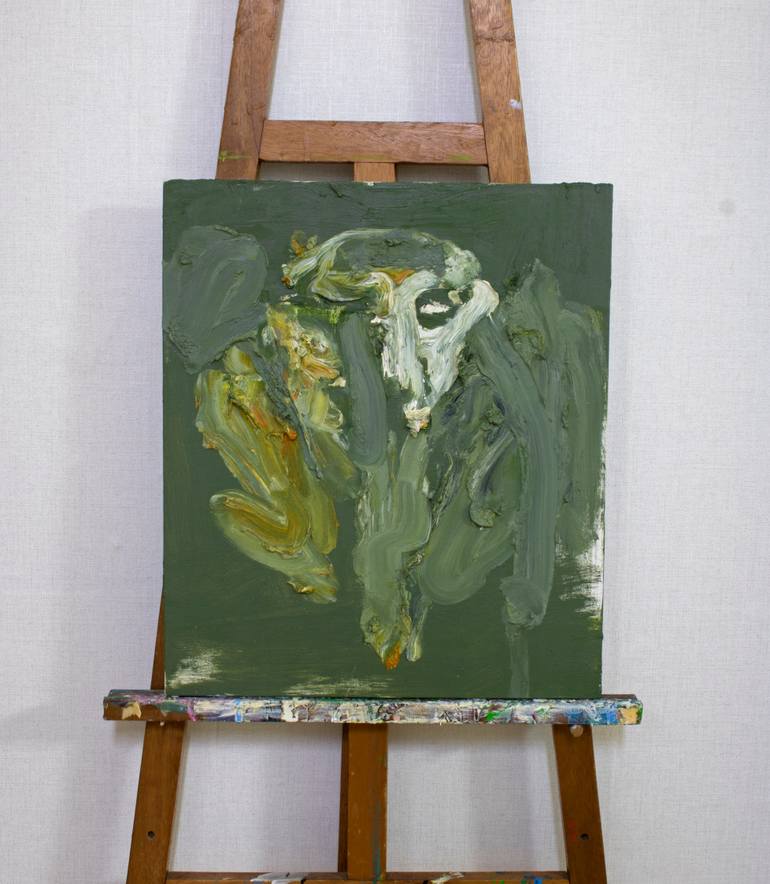 Original Abstract Expressionism Abstract Painting by Seungho Jang