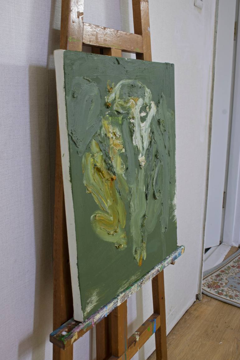 Original Abstract Expressionism Abstract Painting by Seungho Jang