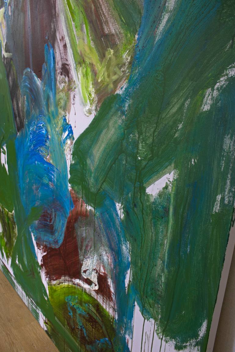 Original Abstract Expressionism Abstract Painting by Seungho Jang
