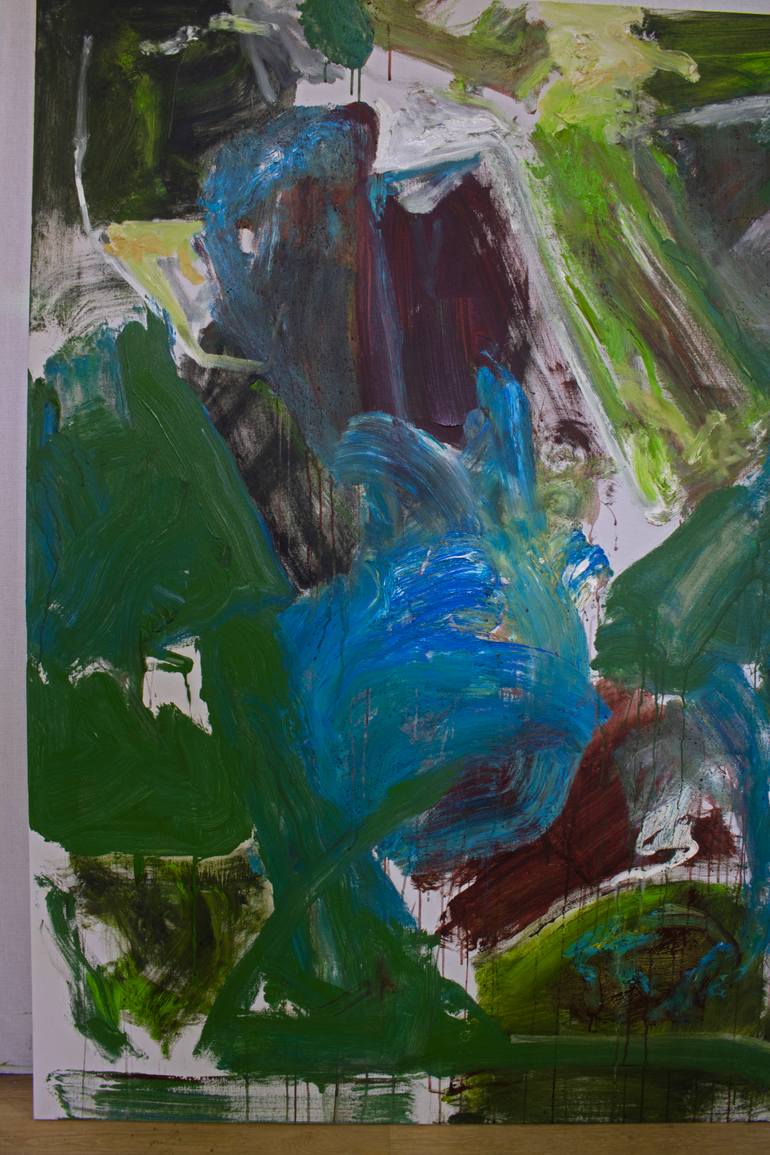 Original Abstract Expressionism Abstract Painting by Seungho Jang