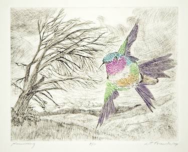 Print of Fine Art Animal Printmaking by Louise Zjawin Francke