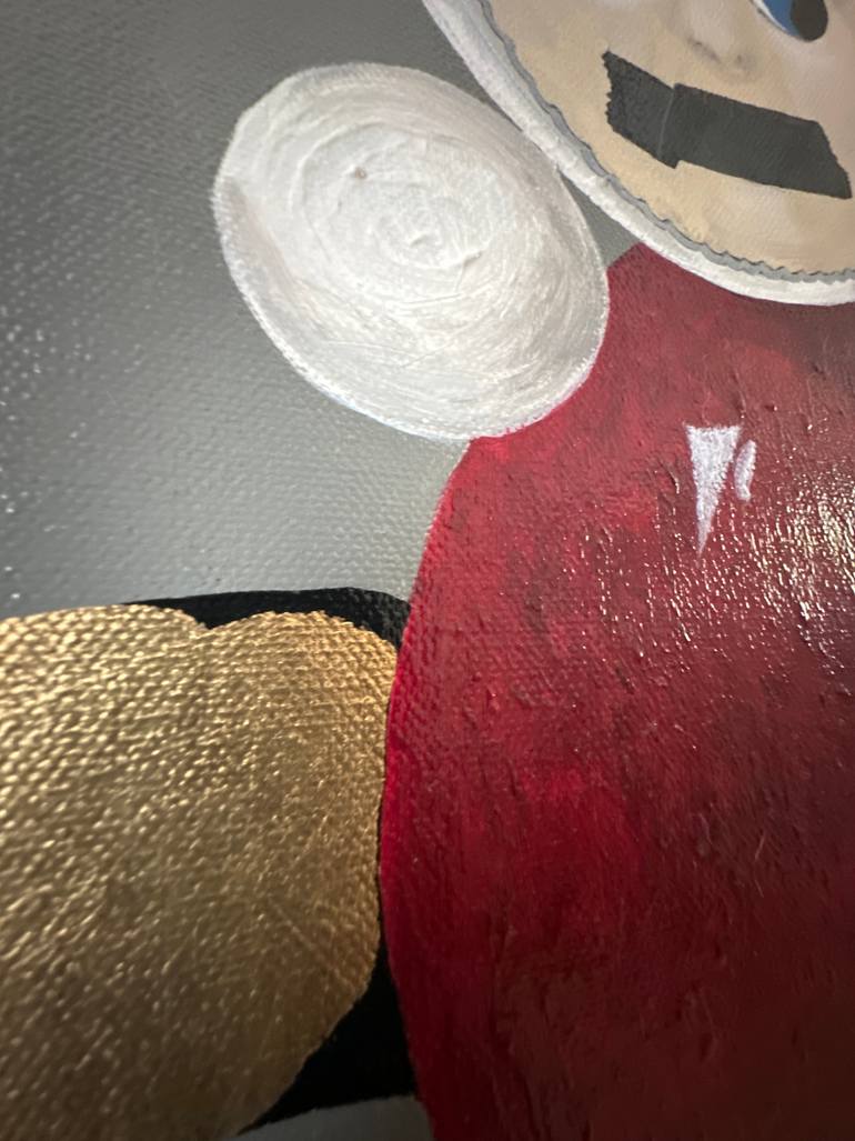 Original Conceptual Time Painting by Elena P