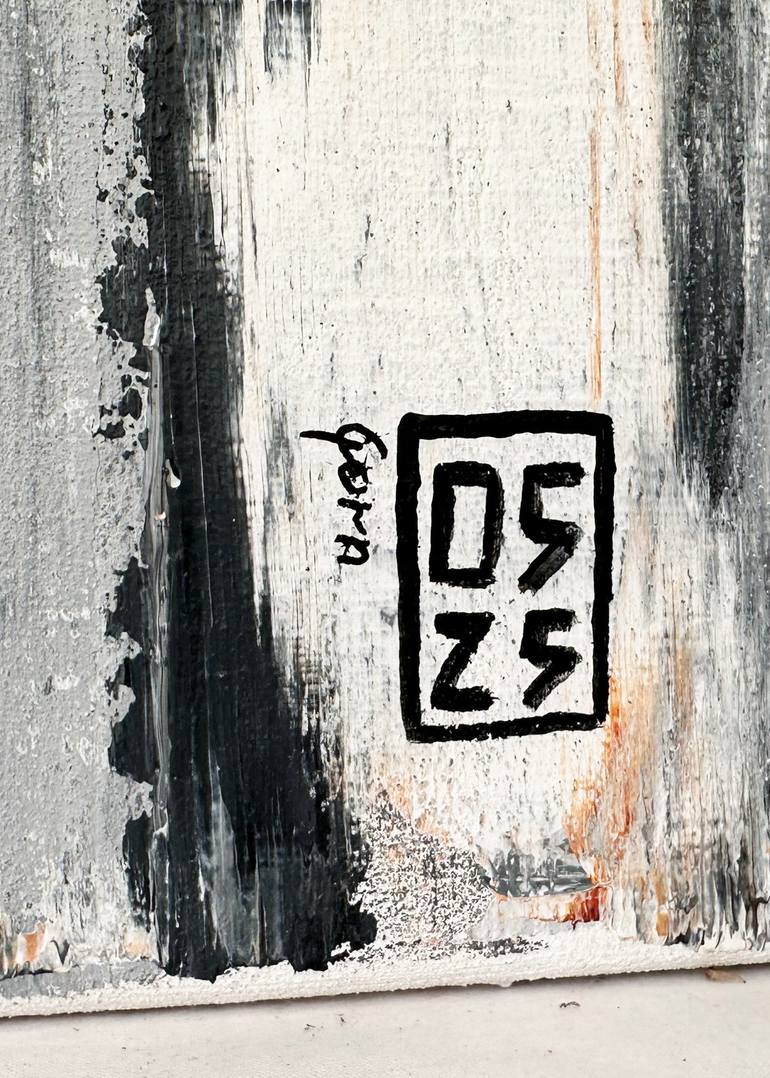 Original Conceptual Abstract Painting by Elena Gorn
