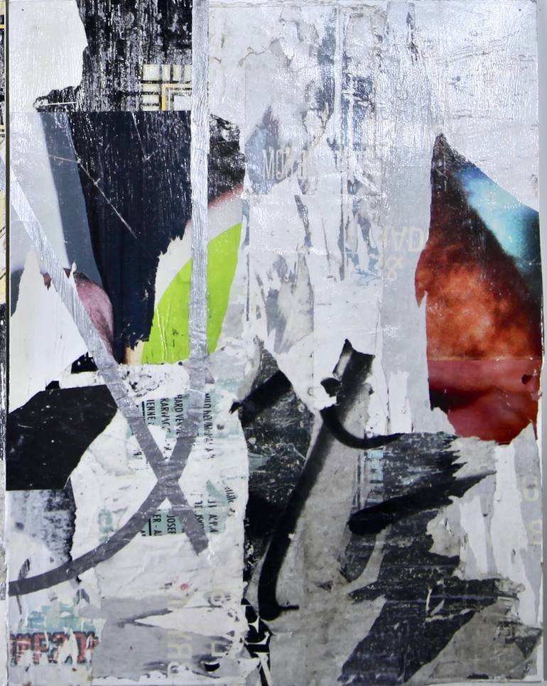Original Abstract Collage by Cody Bayne