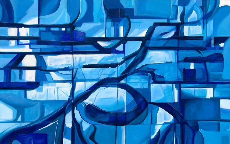 Original Abstract Paintings by Rakesh Ratan Nath