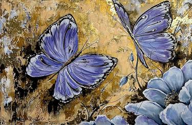 Original Expressionism Nature Painting by Nastya Kirianova