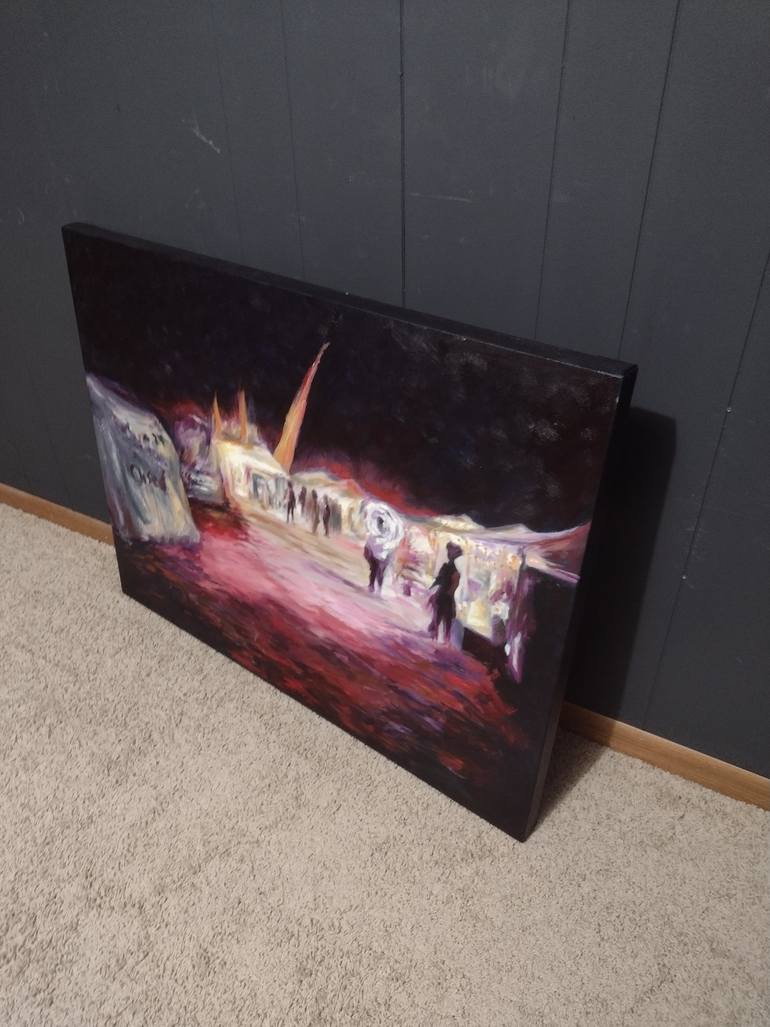 Original Figurative People Painting by Tommy Perry