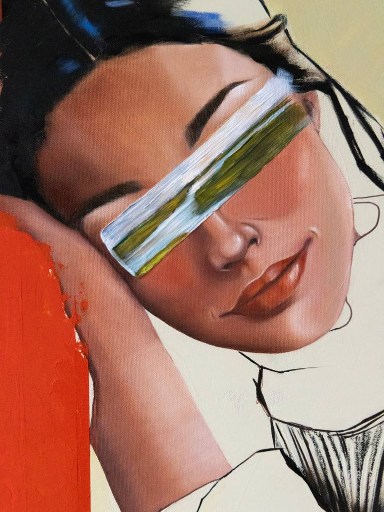 Original Contemporary People Painting by Purvi Shah