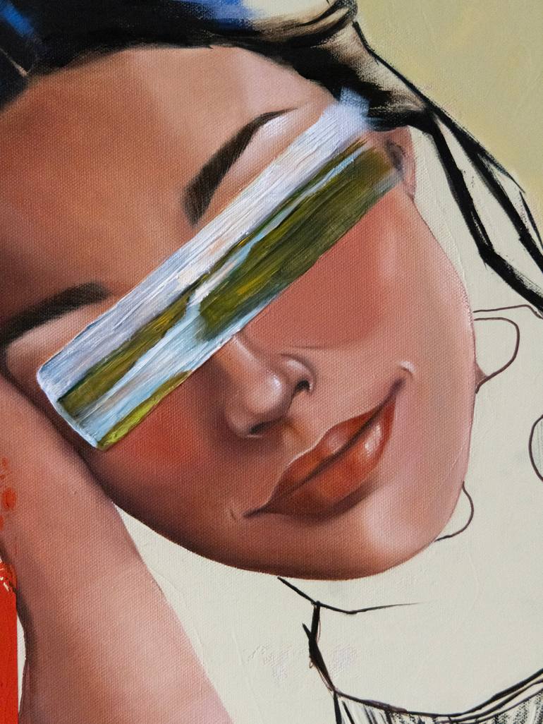 Original Contemporary People Painting by Purvi Shah