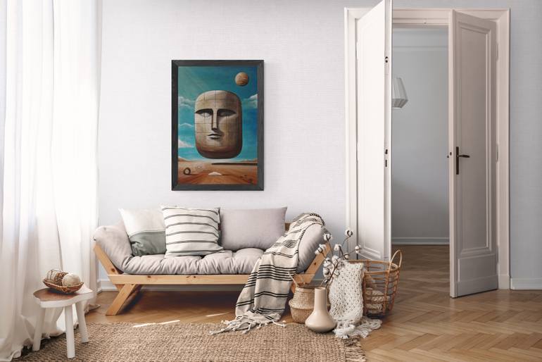 Original Surrealism Fantasy Painting by Marijana Jankovic