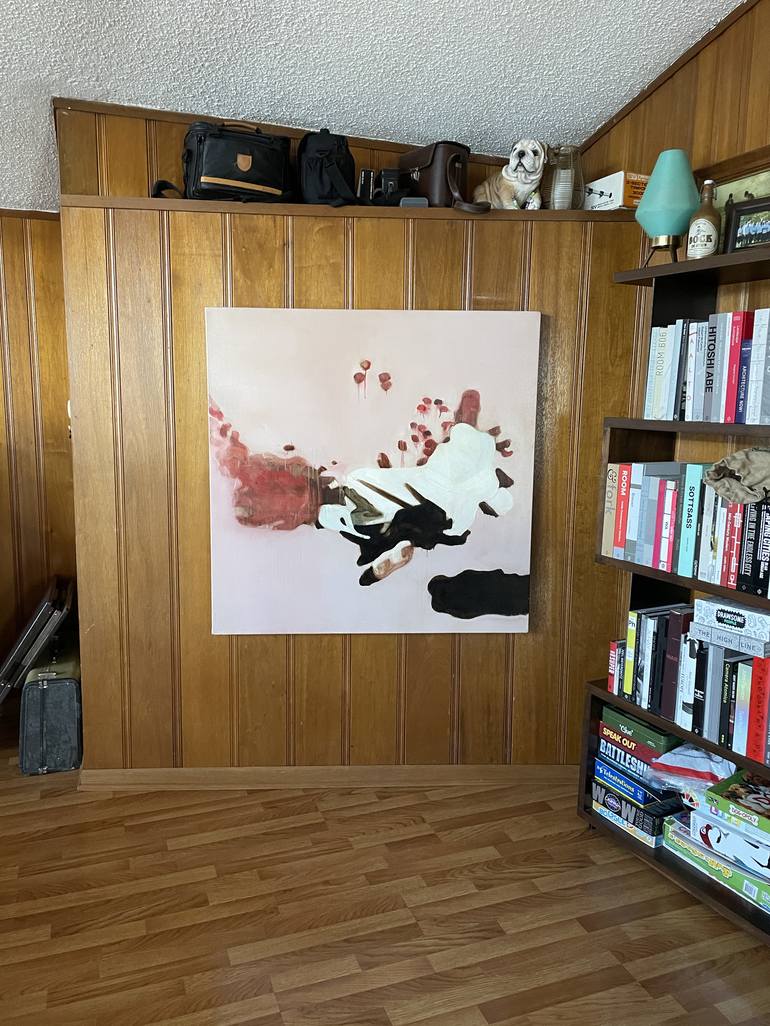 Original Documentary Abstract Painting by Jeremiah Elbel