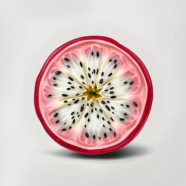 Original Minimalism Floral Printmaking by River Winter