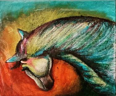 Original Abstract Animal Painting by Kriti Vyas