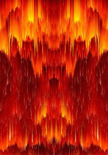 Original Glitch Patterns Digital by Giulia Filippi