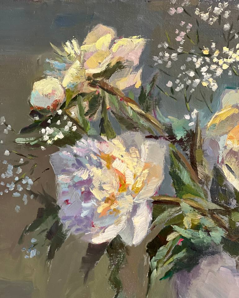 Original Expressionism Nature Painting by Nithya Swaminathan